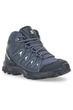 Uomo SALOMON Scarpe da Trekking X Braze Mid GTX Blu