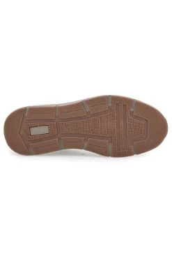 Uomo ANDREA BRUNI Scarpe da uomo marroni in pelle con zip AM901