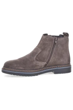 Uomo PITTARELLO ECO Scarpe da uomo marroni in vera pelle con zip 252520020