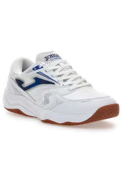 JOMA Scarpe da volley bianche con dettagli blu V.Dynamic Men 2502