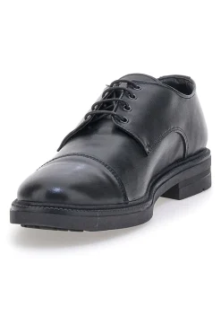 Uomo PITTARELLO FOCUS Scarpe eleganti nere in vera pelle 222