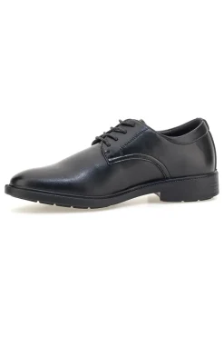 Uomo LONGFORD Scarpe eleganti nere stringate 9012