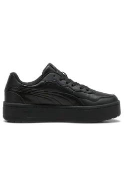 PUMA Scarpe nere con suola platform Court Lally Skye Discount