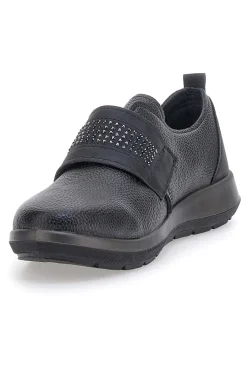 Donna INBLU Scarpe Nero con strappo WG045014