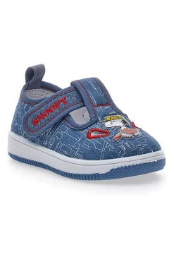 SNOOPY Scarpe Primi Passi Jeans in Tela 26370
