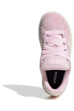 ADIDAS Scarpe rosa in suede con strisce bianche Grand Court 00s K Sale