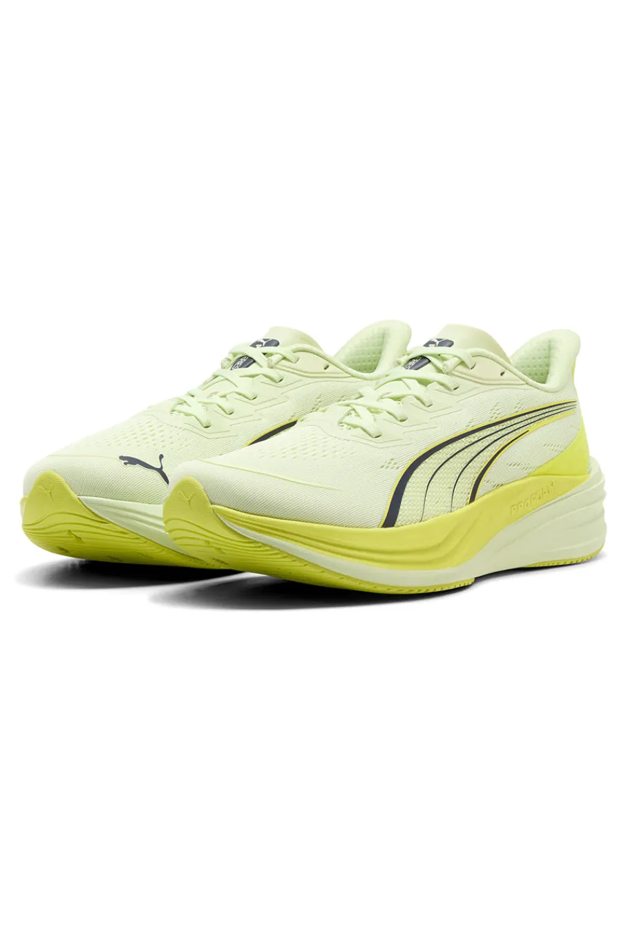Uomo PUMA Scarpe running giallo chiaro in mesh con ammortizzazione Profoam Darter Pro 2