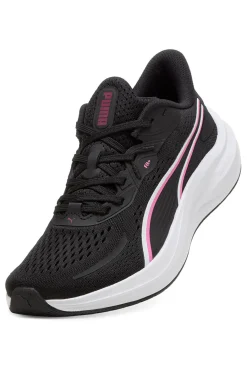Donna PUMA Scarpe running nere in mesh con dettagli rosa Skyrocket Lite 2