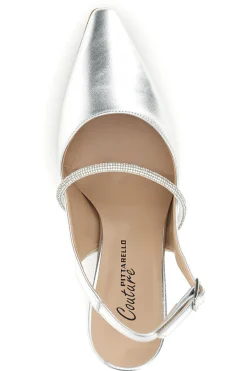 PITTARELLO COUTURE Scarpe slingback a punta con cinturino 8330 Discount