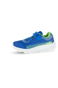JOMA Scarpe sportive blu con luci e chiusura a strappo Aquiles Jr 05