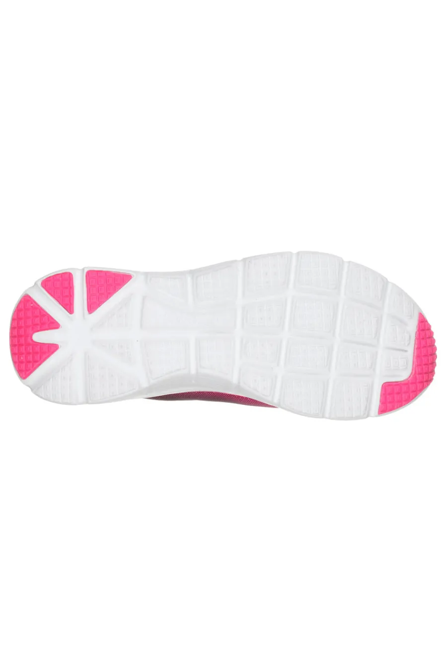 SKECHERS Scarpe sportive nero e rosa con memory foam Fashion Fit Build Up Clearance