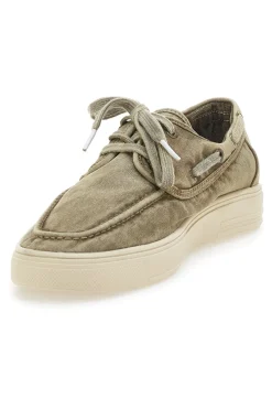 Uomo WRANGLER Scarpe Stringate Beige con Tomaia in Tela 20251033