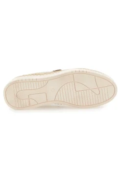 Donna PITTARELLO ACTIVE Scarpe Stringate Beige In Vera Pelle