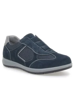 Uomo IMAC Scarpe Stringate Blu In Pelle 751551760118