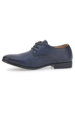 Uomo LONGFORD Scarpe Stringate Blu 20851