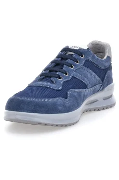 Uomo MARCO BRANDI Scarpe stringate blu soft back sole energy 308