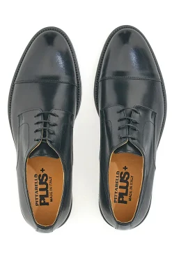 Uomo PITTARELLO PLUS Scarpe Stringate Eleganti Nere 735
