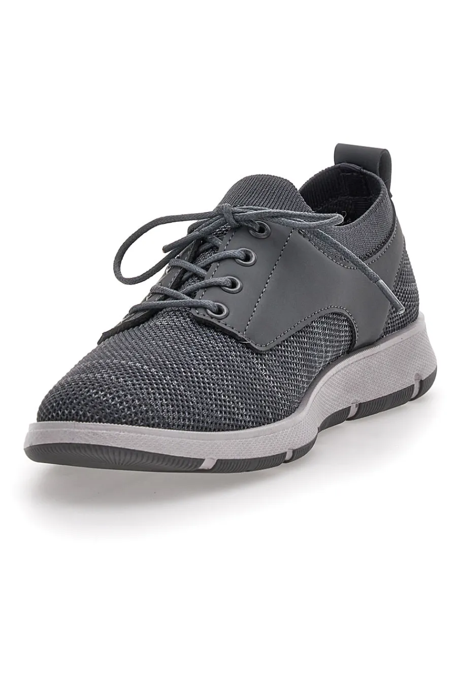 Uomo JOHES LAND Scarpe Stringate Grigie Casual JLM1100