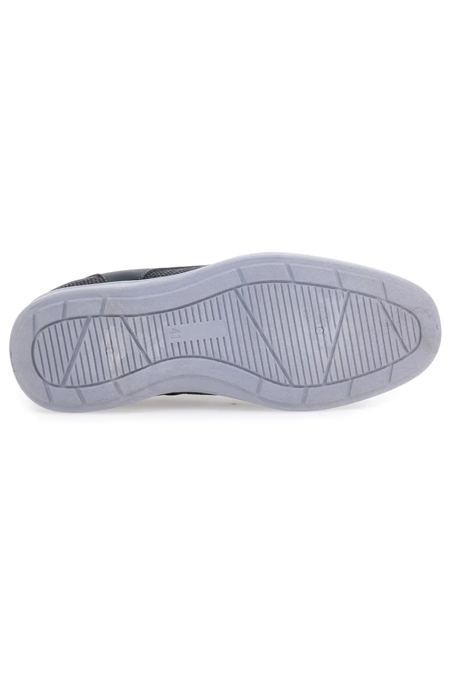 Uomo JOHES LAND Scarpe Stringate Grigie Con Tomaia Mesh 1215