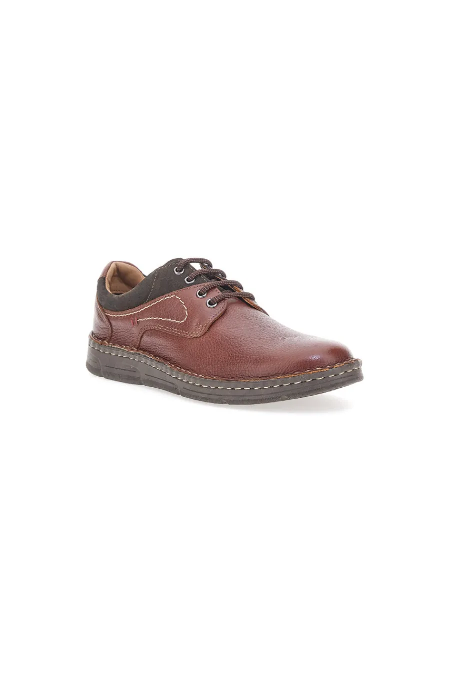 Uomo ALTEMBERG Scarpe Stringate Marroni e Nere in Vera Pelle 220