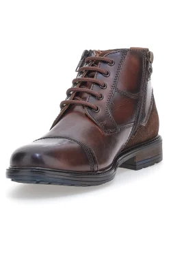 Uomo ALTEMBERG Scarpe Stringate Marroni In Pelle 2353