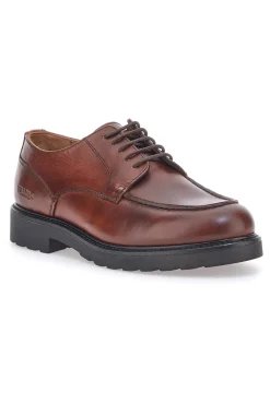 Uomo PITTARELLO PLUS Scarpe Stringate Marroni 12056