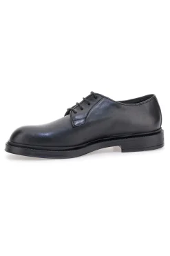 Uomo PITTARELLO PLUS Scarpe stringate nere in vera pelle eleganti 11