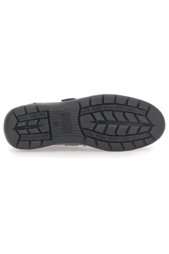 Uomo MAX DILLAN Scarpe Stringate Nere in Vera Pelle 858