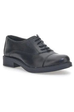 Donna PITTARELLO CLASS Scarpe Stringate 203 Nere Vera Pelle
