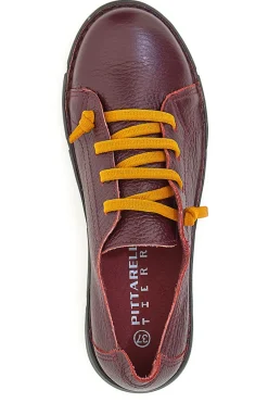 Donna PITTARELLO TIERRA Scarpe Stringate 30322 Bordeaux