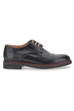 Uomo PITTARELLO Scarpe Stringate 8204 Nere
