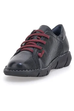 PLOCADI Scarpe Stringate 11613 Nere Vera Pelle Sale