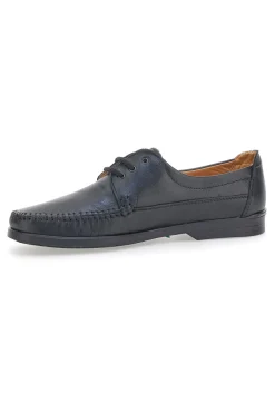 Uomo SEVENOAKS Scarpe Stringate Vera Pelle Nera 199
