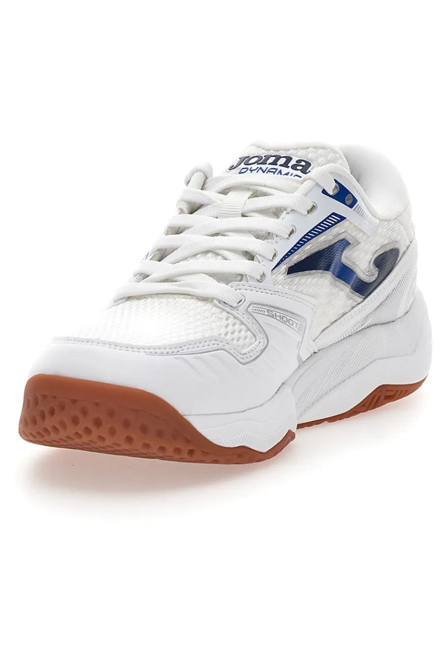 JOMA Scarpe volley bianche con dettagli blu V Dynamic Men 2502