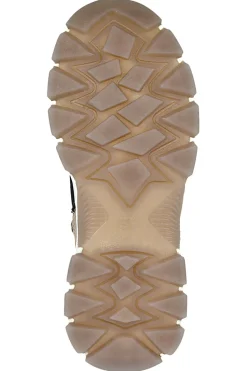 Donna BAGATT Scarponcini beige con dettagli metallici e pelliccia D31952365555