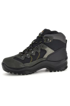 Uomo TRACK DOWN Scarponcini da trekking grigi e neri con support system 10694S12