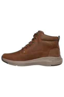 Uomo SKECHERS Scarponcini marroni imbottiti leggeri PARSON EDERIC