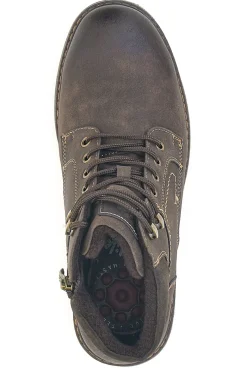 Uomo RELIFE Scarponcini marroni water repellent con interno caldo 20821B21R