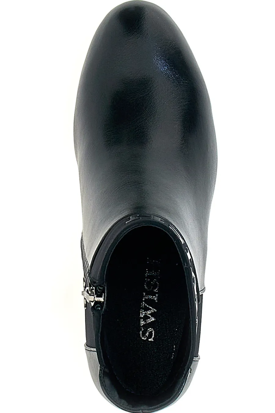 SWISH Schwarze Ankle Stiefel 11 NERO Sale