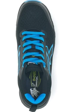 Uomo U.POWER Schwarze atmungsaktive Sicherheitsschuhe U-power Deon ESD S1PS HI HRO FO SR