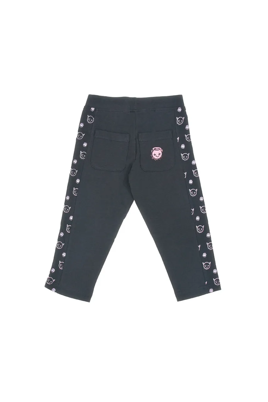 PITT KIDS e Leggings mit lila Details PT-K-LG-702