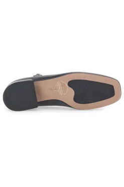PITTARELLO e Mary Jane Ballerinas mit niedrigem Absatz C1516 SCHWARZ New