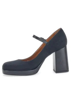 PITTARELLO LOVE e Mary Jane-Pumps aus 33-Mikrofaser SCHWARZ Outlet