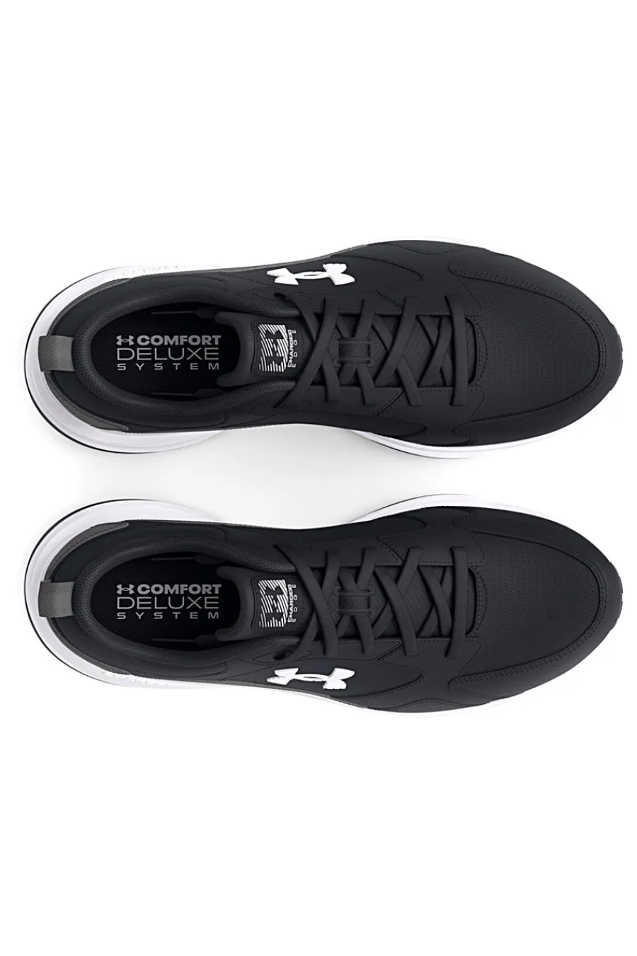Uomo UNDER ARMOUR e Mesh-Sneaker mit Charged Edge-Ledereinsätzen