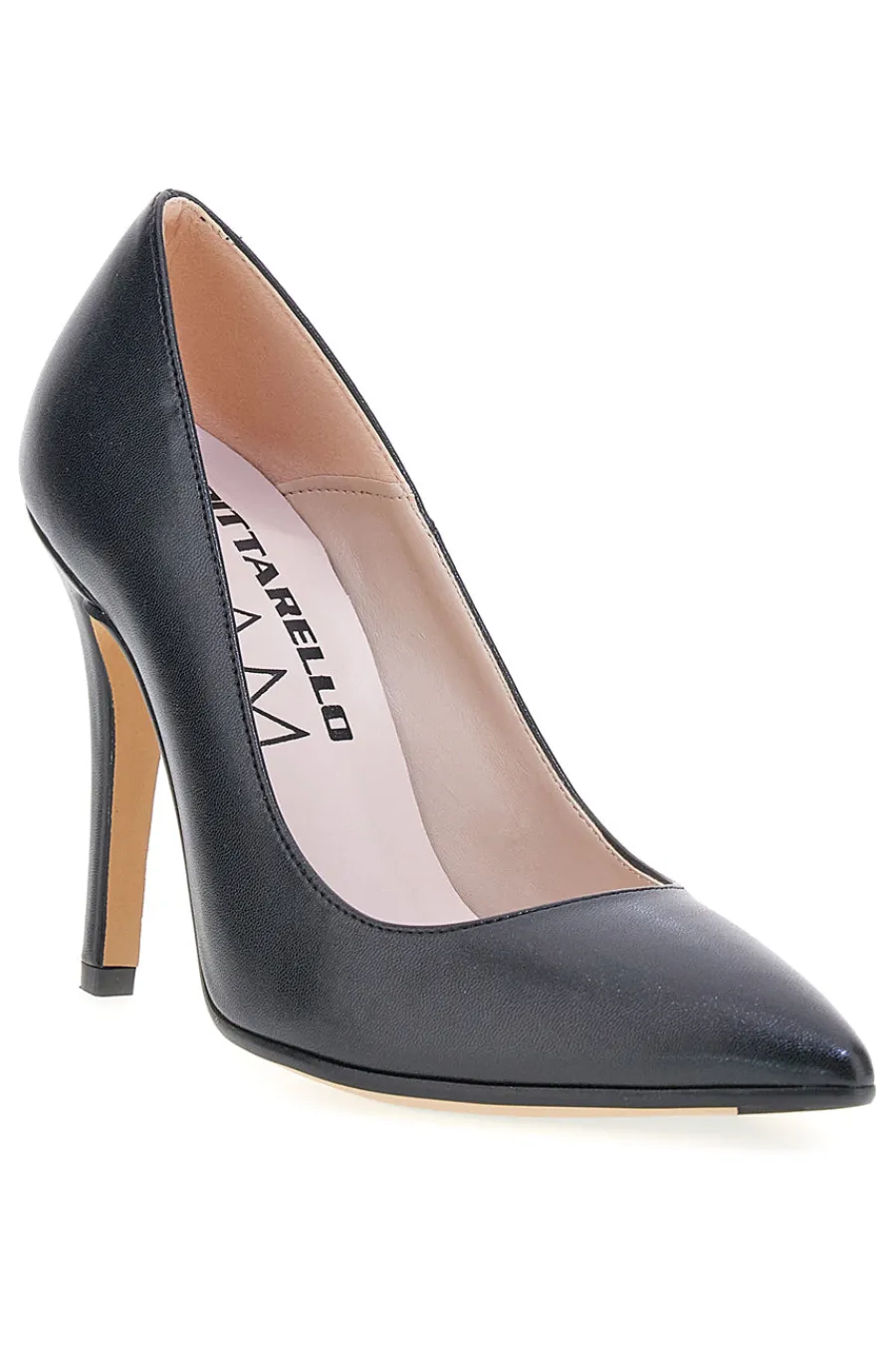 PITTARELLO GLAM Schwarze Pumps Made in Italy 3432 NERO Best