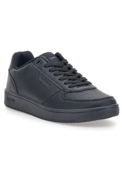 Uomo GAS Schwarze Sneakers im schlichten Stil KEVIN LTX
