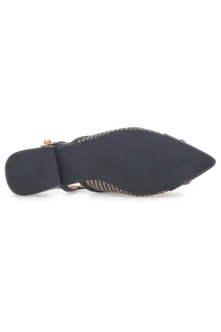 MARIELLA BURANI E SPITZE SLINGBACK-BALLERINAS 51089 SCHWARZ Best
