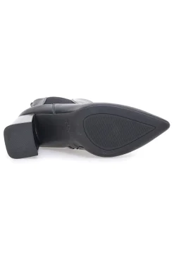 MARIELLA BURANI e Stiefeletten mit breitem Absatz und elastischen Einsätzen, 51694C1074 SCHWARZ Clearance