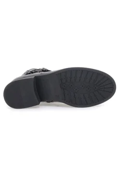 Donna ENERGY e Stiefeletten mit dekorativer Schnalle und niedriger Sohle I255