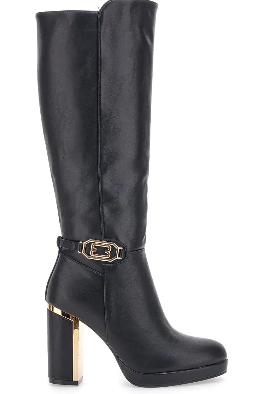 THE FIRST e Stiefel mit dekorativem Riemen RQ23WT6 SCHWARZ Best
